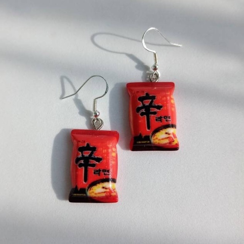Charming Red Packet Earrings